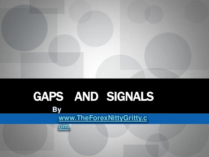 Gap forex definition