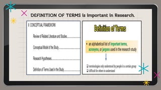 Understanding Technical and Operational Definitions in English 10 | PDF