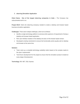 Technical Compentency Document