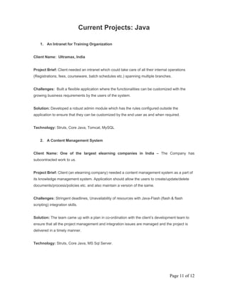 Technical Compentency Document