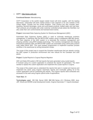 Technical Compentency Document