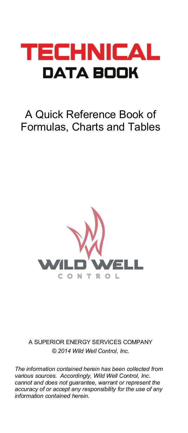Well Control Formulas Charts And Tables Free Download
