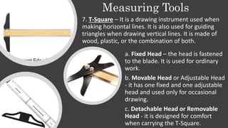 Using T Square TECHNICAL-DRAFTING-lesson1 in Technology and Livelihood Education ...