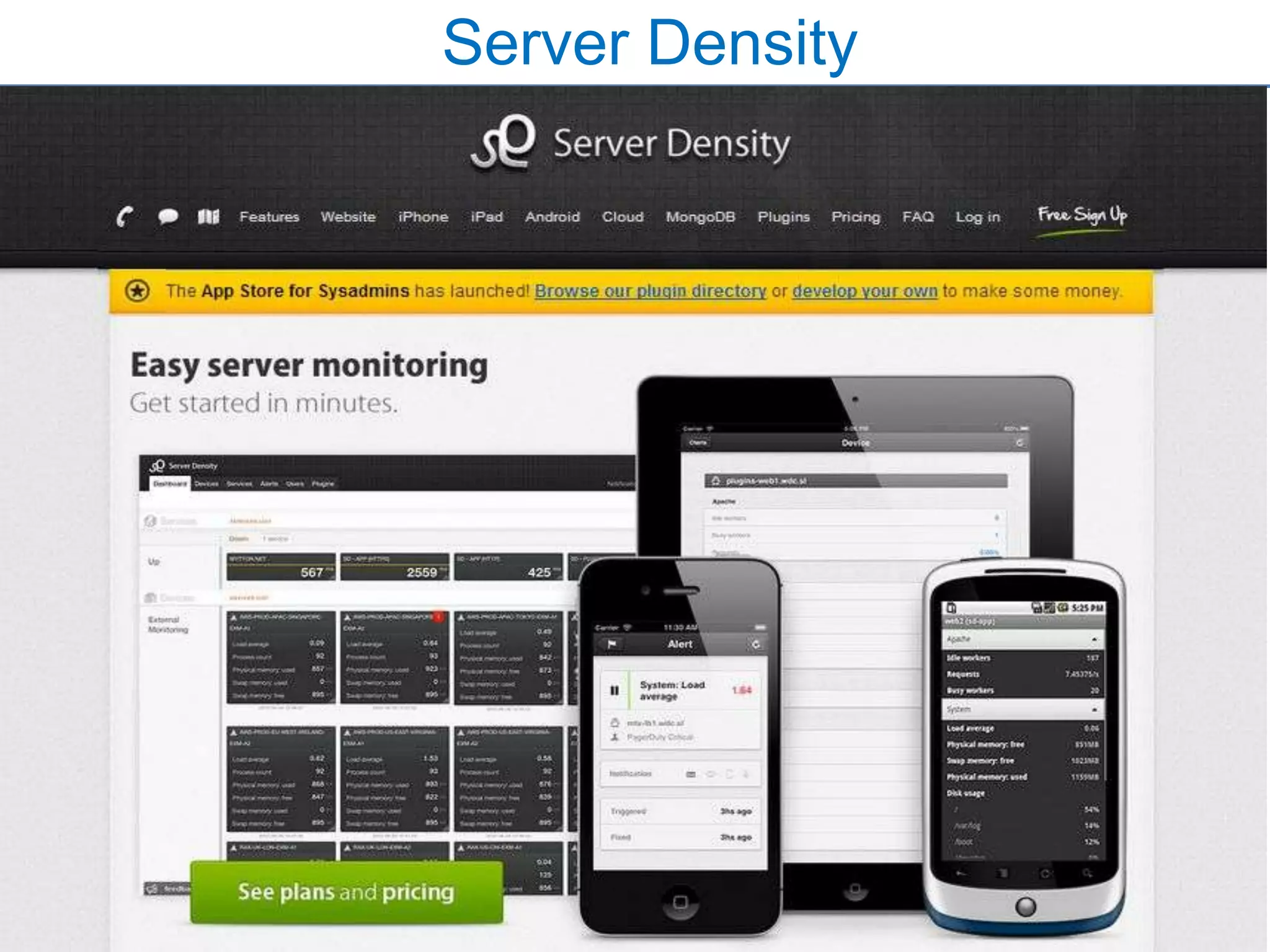 Server Density
 