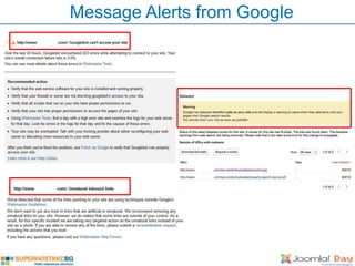 Message Alerts from Google
 