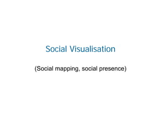 Technical Social Mechanisms - Examples and current trends