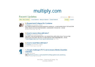 Technical Social Mechanisms - Examples and current trends