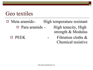 Technical Textiles | PPT