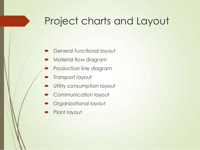 Project Charts And Layouts