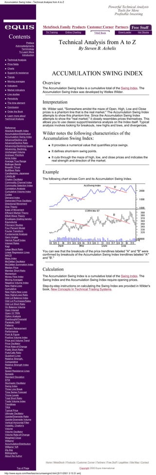 Technical analysis a to z | PDF