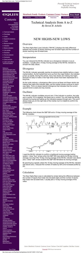 Technical analysis a to z | PDF