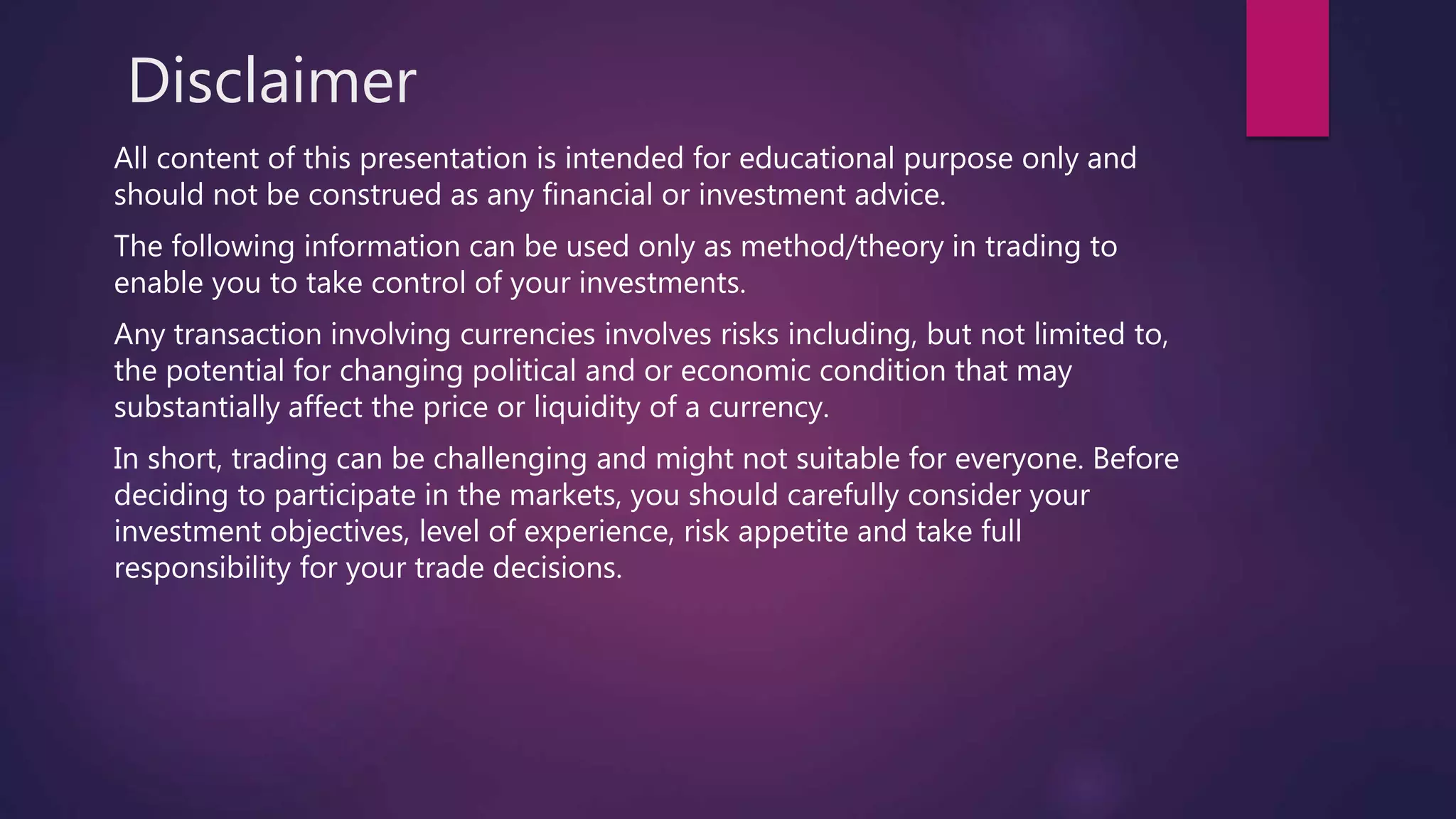Technical analysis for begineers 101 | PPT