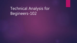 Technical Analysis for
Begineers-102
 