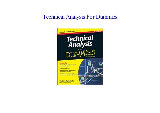 PDF Technical Analysis For Dummies by Visit Amazon's Barbara Rockefel…