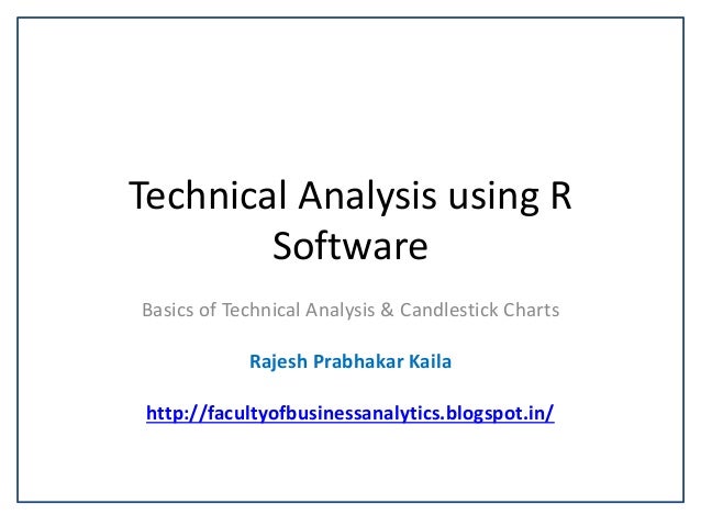 Technical analysis tools