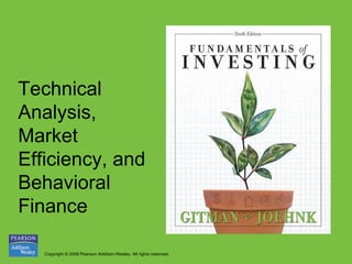 Technical Analysis, Market Efficiency, and Behavioral Finance 