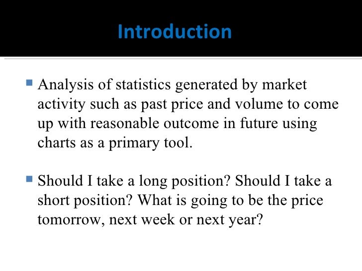 technical analysis of stocks pdf