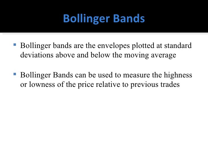 Bollinger bands theory