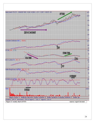 Figure 2: weekly chart of TCS   source: expert investor




                                                          24
 