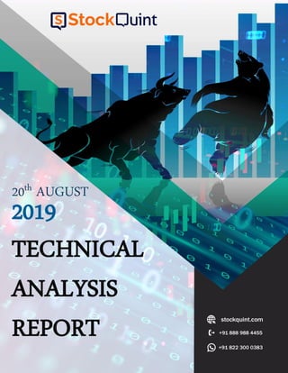 TECHNICAL
ANALYSIS
REPORT
20th AUGUST
2019
 