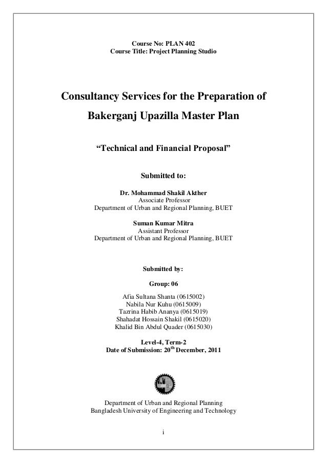technical proposal template