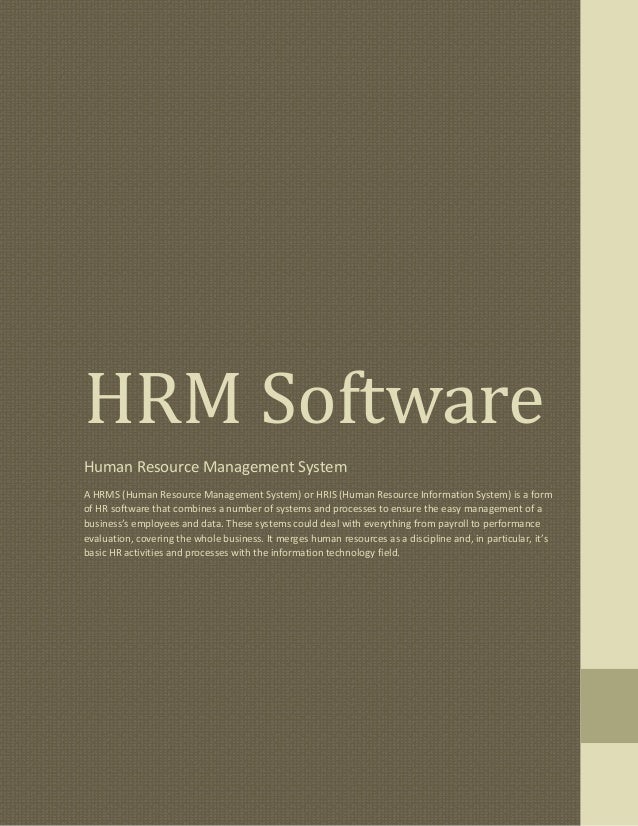 Thesis proposal for human resource management