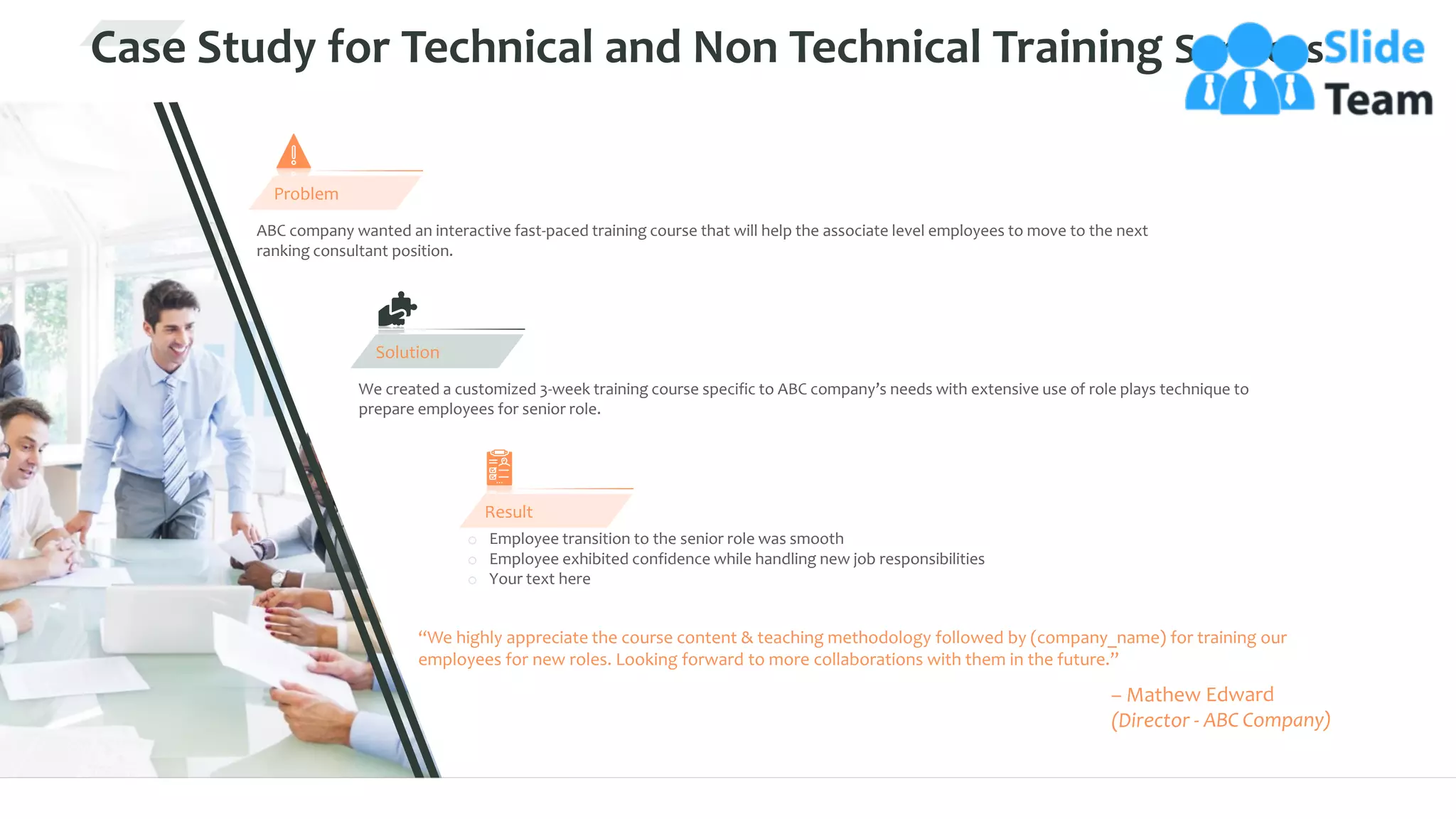 Technical And Non Technical Training Proposal PowerPoint Presentation ...