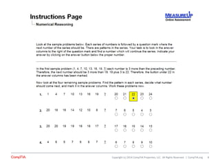 Copyright (c) 2014 CompTIA Properties, LLC. All Rights Reserved. | CompTIA.org 8
 