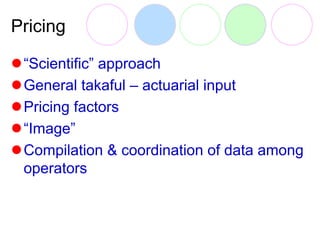 Alhuda CIBE - Technical Aspects of Takaful by Azman Ismail | PPT