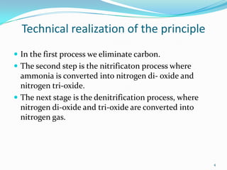 Technical calculations for the biological treatment plant | PPTX