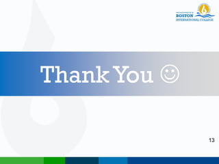 13
Thank You 
 