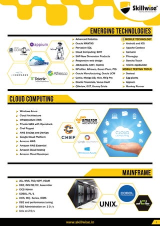 Technical competency- Skillwise Consulting
