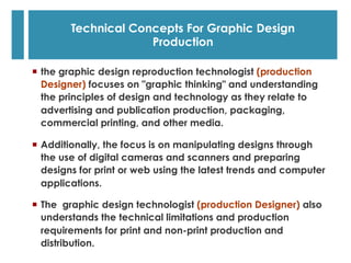 Technical concepts for graphic design production 1 | PDF