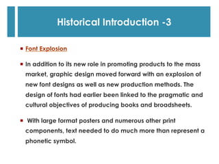 Technical concepts for graphic design production 1