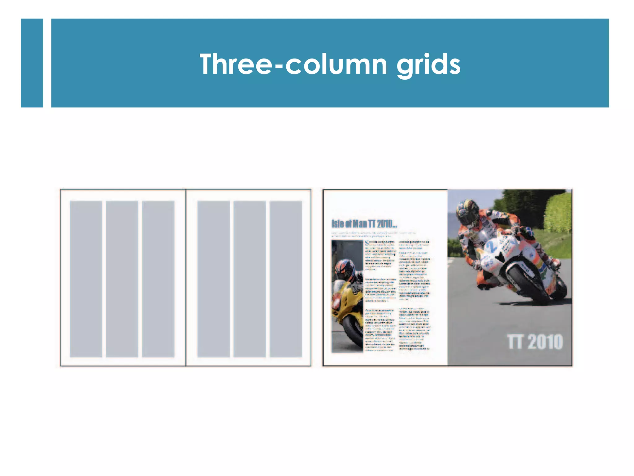 Three-column grids
 