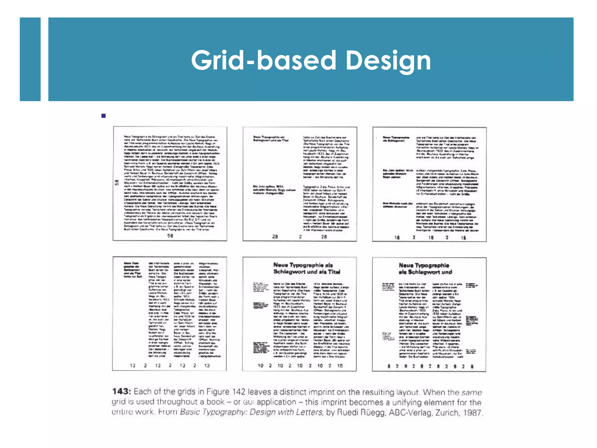Grid-based Design
 