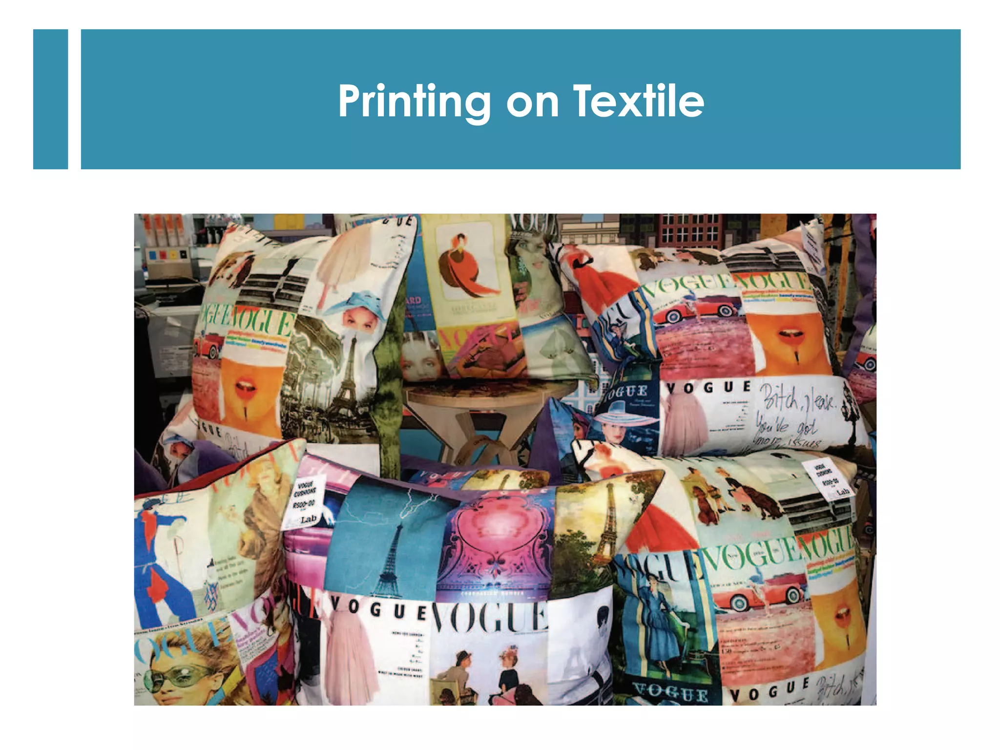 Printing on Textile