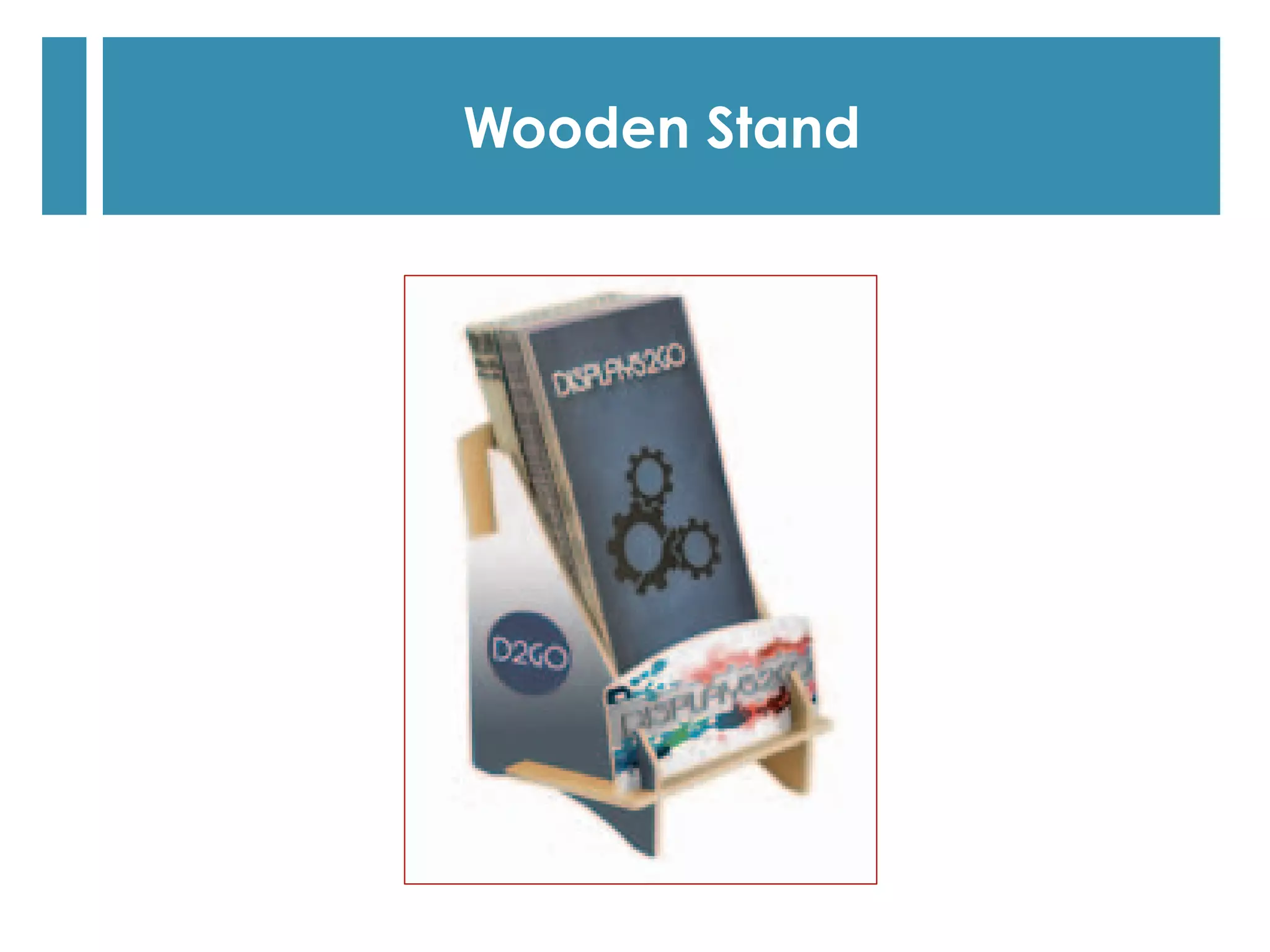 Wooden Stand