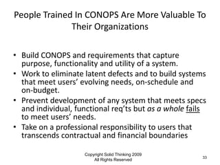 ATI Technical CONOPS and Concepts Technical Training Course Sampler | PDF