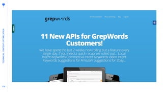 110110
TECHNICALCONTENTOPTIMIZATION
 