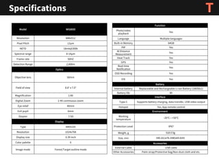 Speciﬁcations
510±5g
640
190.2(L)x76.3(W)x65.6(H)
 
