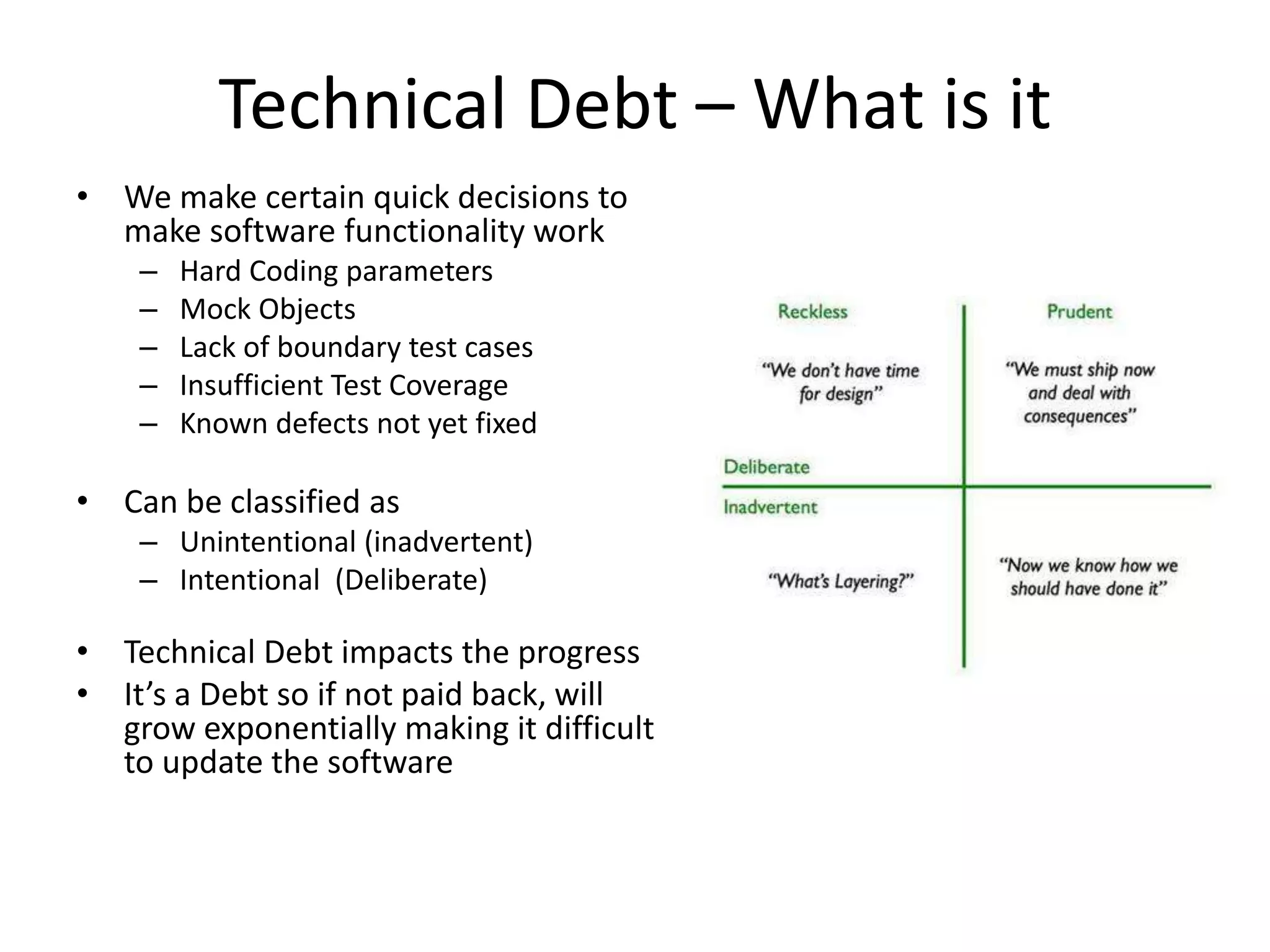 Technical debt | PPT