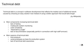 Technical debt in ML | Jaroslaw Szymczak | DN18 | PDF