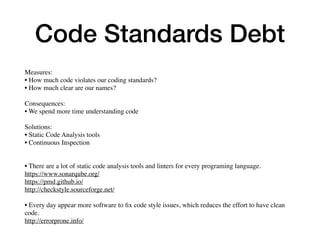 Technical debt strategy | PDF