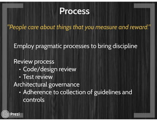 Technical debt - The elephant in the room