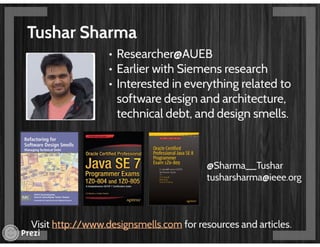 Technical debt - The elephant in the room