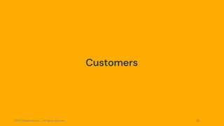 ©2021 Databricks Inc. — All rights reserved
Customers
 