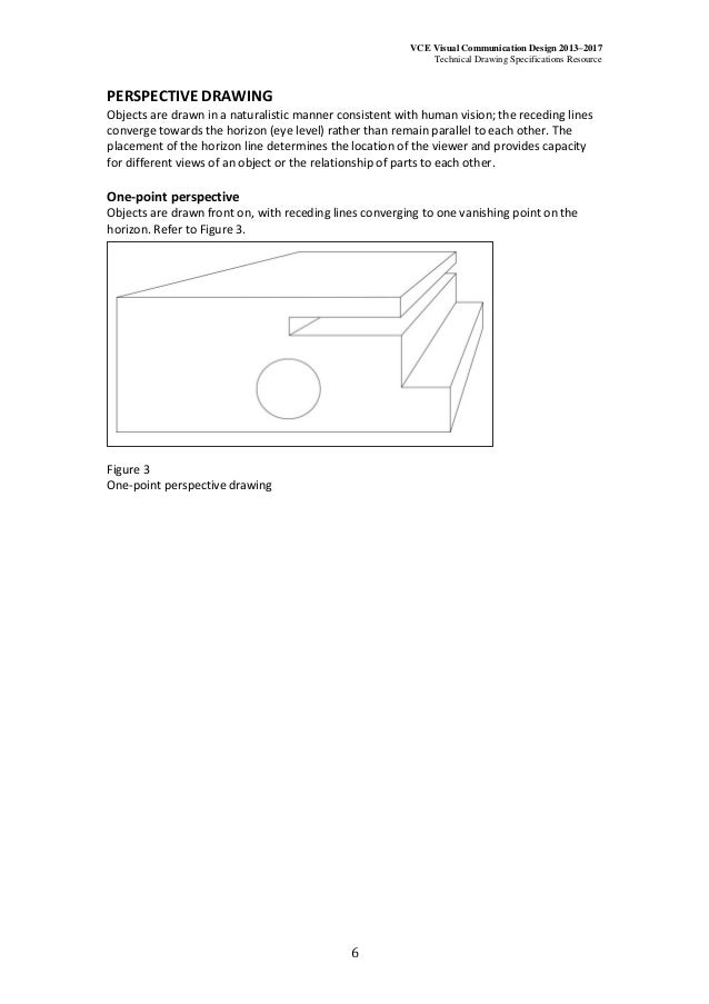 Technical drawing specifications