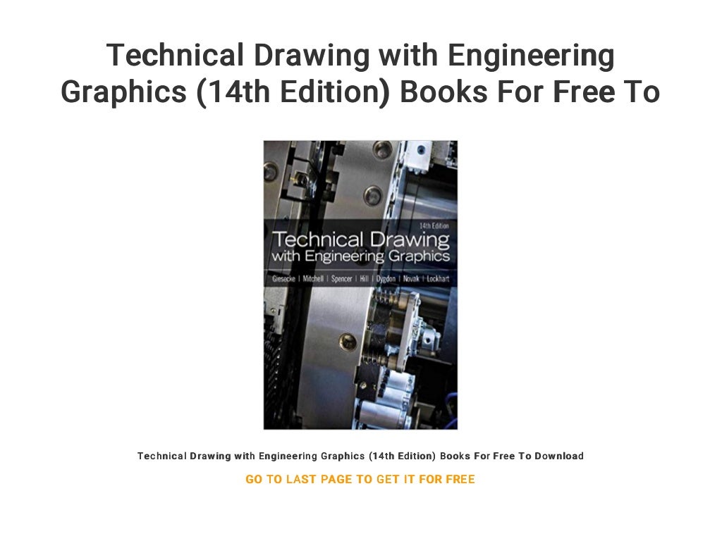 Technical Drawing with Engineering Graphics (14th Edition) Books For