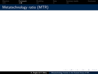 Technical efficiency of producers’ in the dryland areas of west africa   a multiioutput stochaistic metafrontier approach